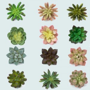 mini artificial succulent plants