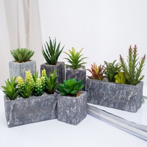 wholesale potted artificial succulent plant