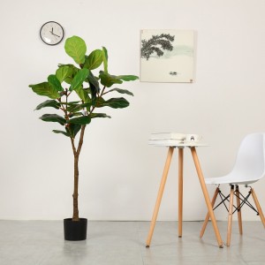 factory direct supply artificial Ficus with pot for selling