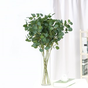 high simulation single branch artificial plant artificial leaves for selling