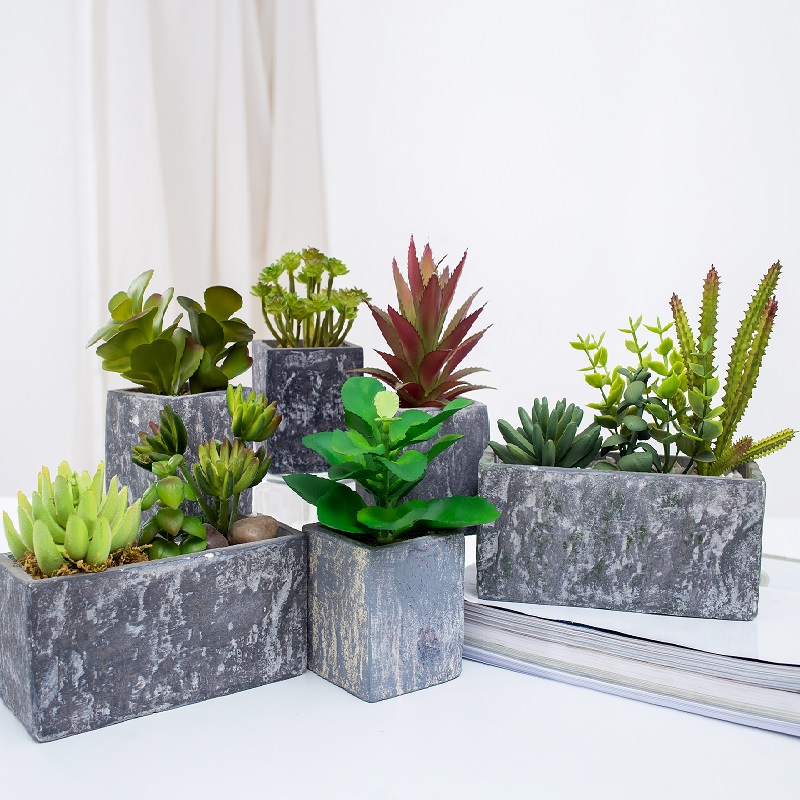 wholesale potted artificial succulent plant