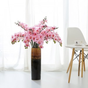 hot selling single branch artificial orchid