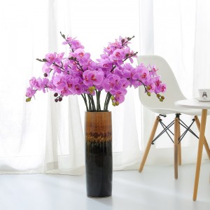 high quality real touched single branch artificial orchid for selling