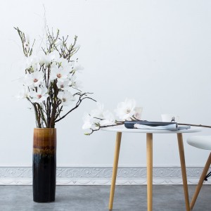 factory direct supply single long branch magnolia flower artificial flower for selling